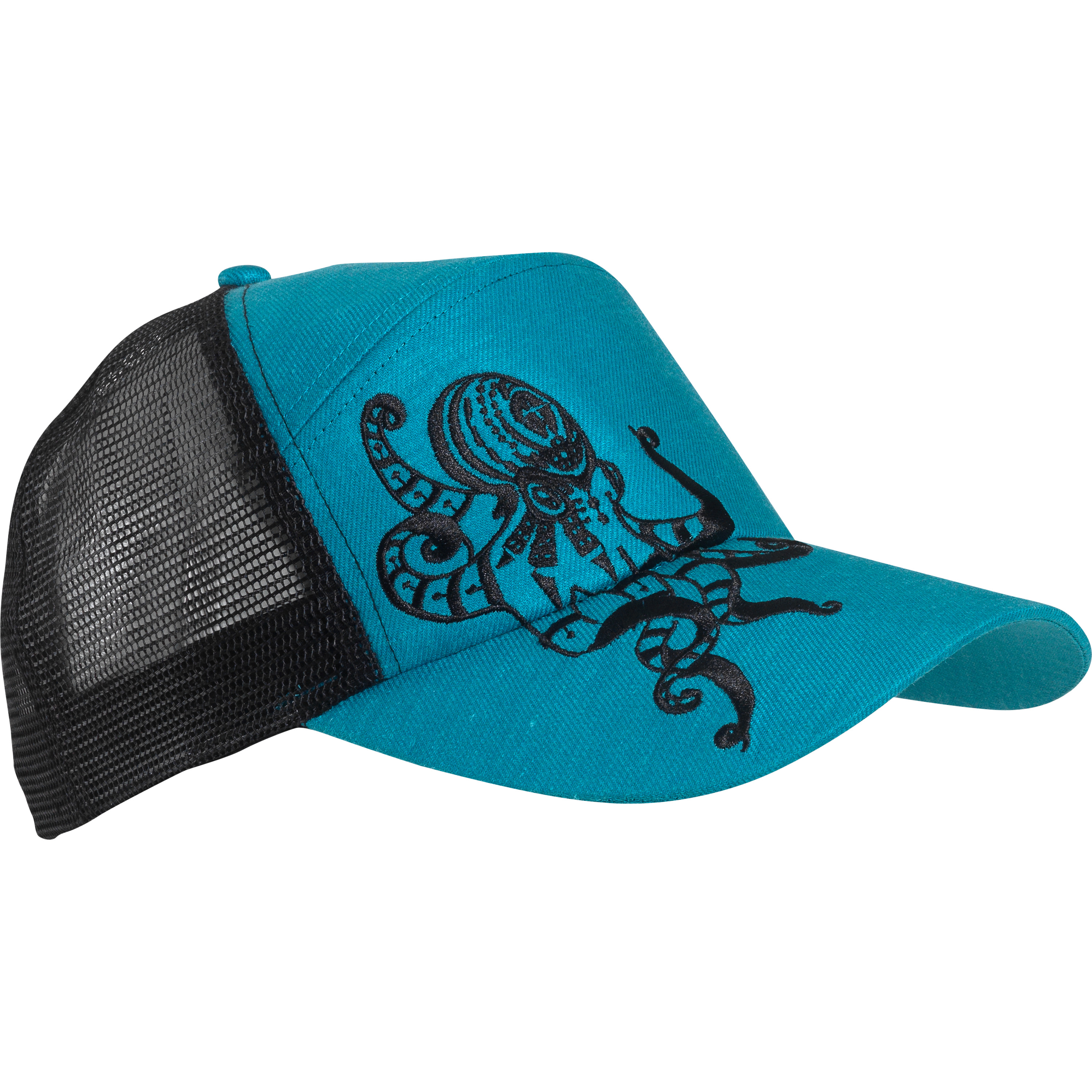 Turtle Fur Get Kraken Trucker, Lightweight Mesh Snap Back Baseball