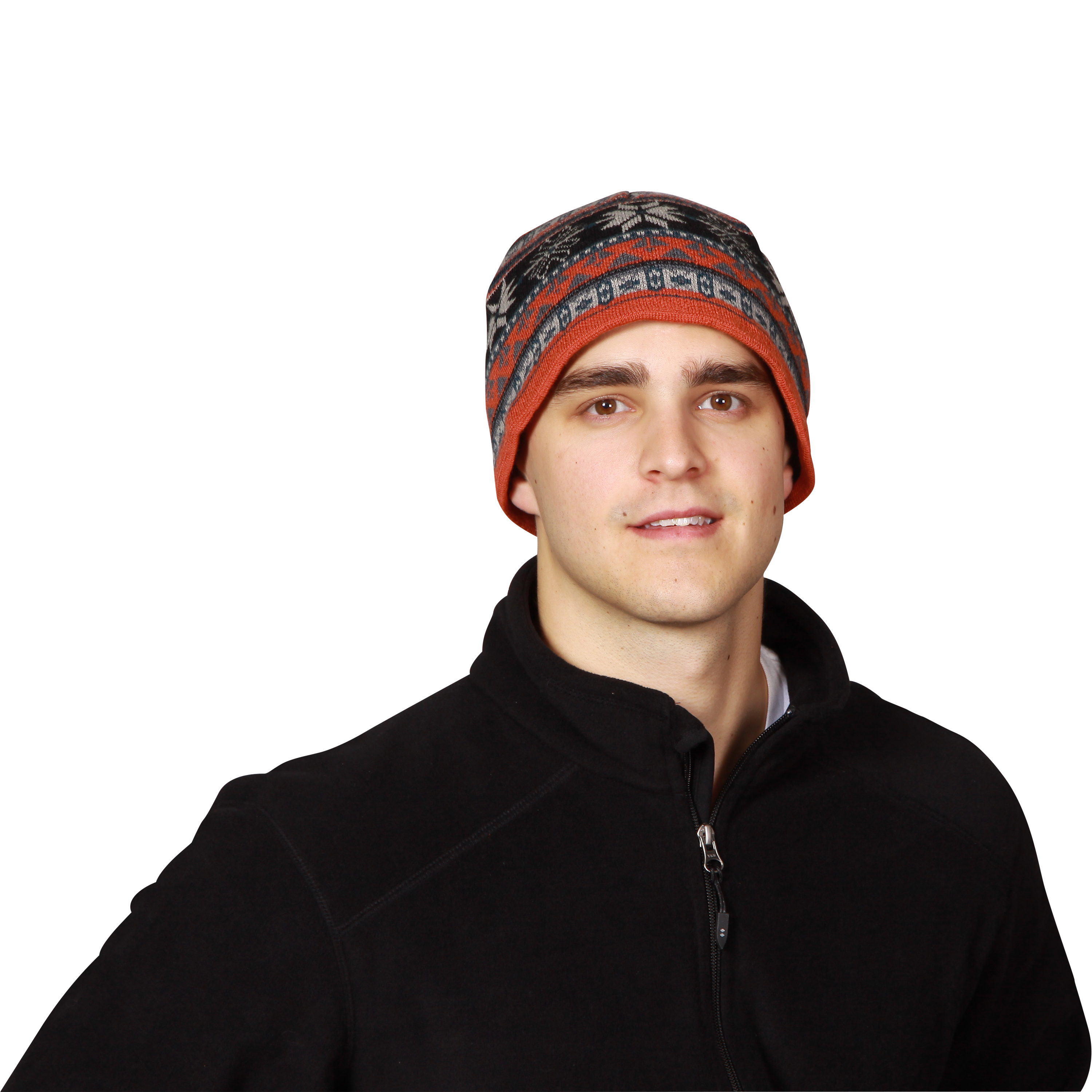 Turtle Fur Lars Merino Wool Nordic Style Knit Beanie, Men's Fleece