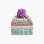 Turtle Fur Kids Jocelyn Pom Winter Hat Sea Glass