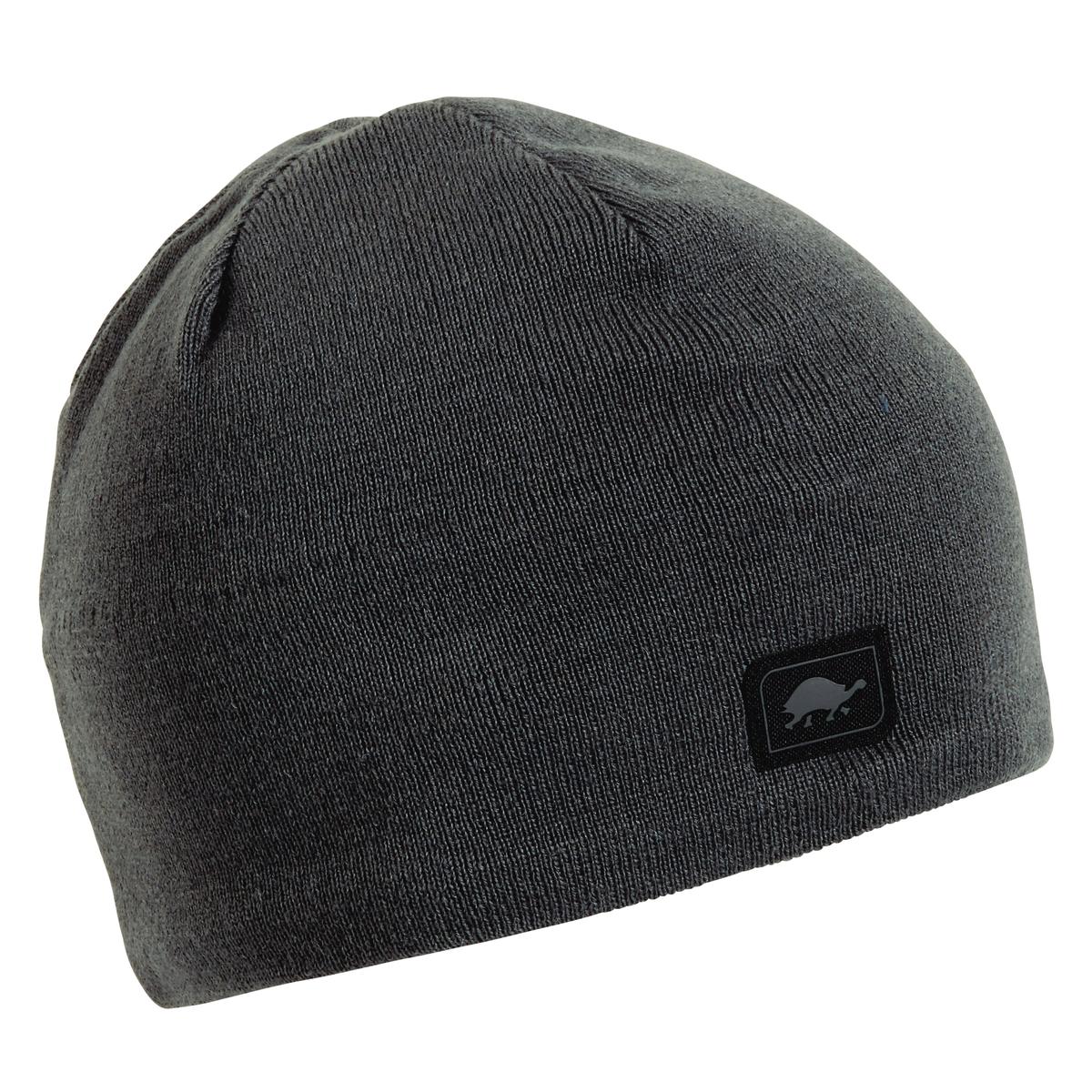 Turtle Fur Solid Merino Wool Beanie Graphite