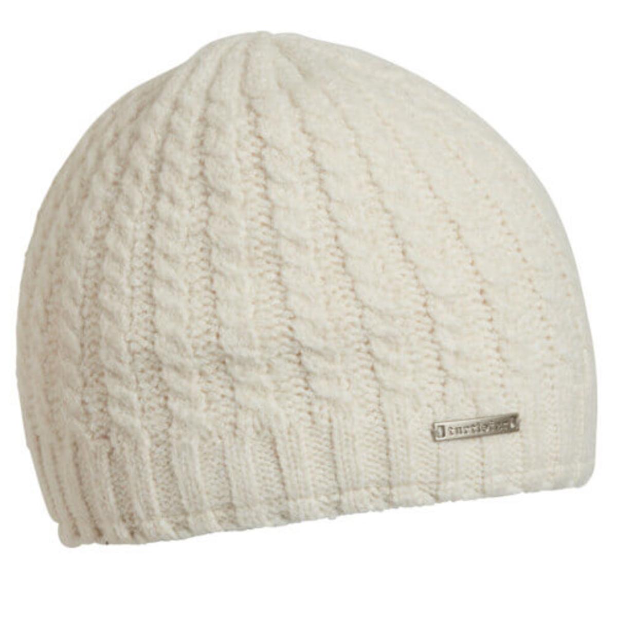 Turtle Fur Pelly Recycled Knit Winter Hat White