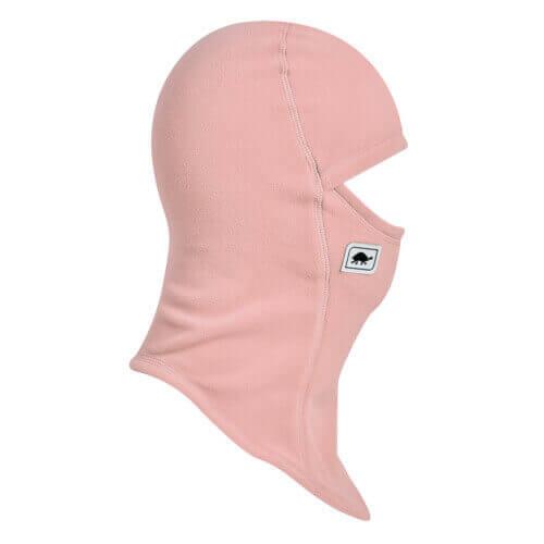 Turtle Fur Youth Micro Fur Fleece MaxClava Balaclava Ages 7-12 Blush