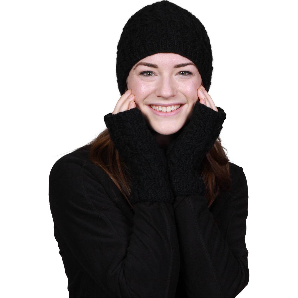 Turtle Fur Mika Nepal Artisan Hand Knit Women's Wool Beanie eBay