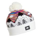 Turtle Fur Kids Mountain Dreamer Pom Winter Ski Hat Rainbow