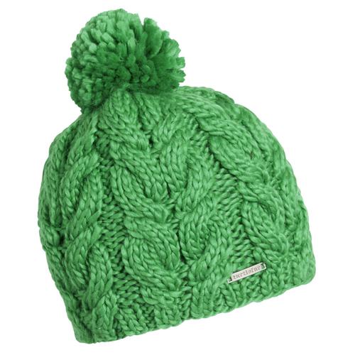 Turtle Fur Millie Merino Wool Pom Winter Hat Grass