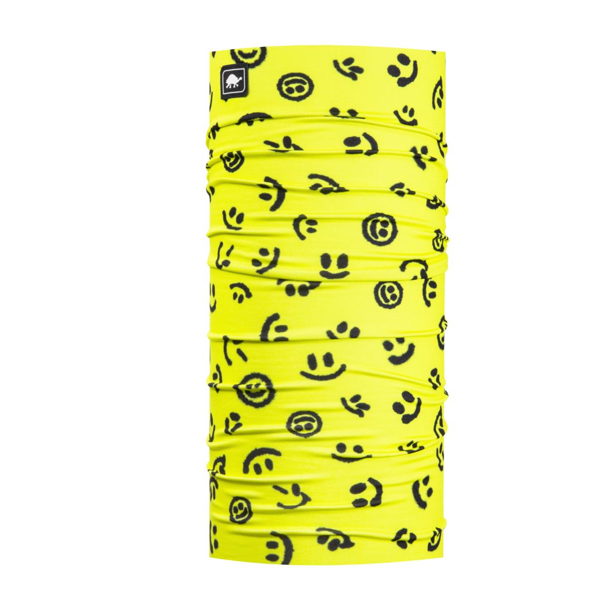 Turtle Fur Totally Tubular Comfort Shell Tube Neck Gaiter Bandana Smiley