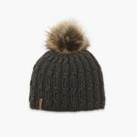 Turtle Fur Fifi Women's Merino Wool Faux Pom Winter Hat Forest