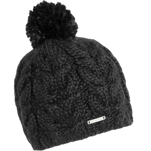 Turtle Fur Millie Merino Wool Pom Winter Hat Black