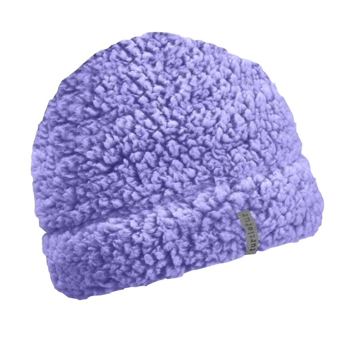 Turtle Fur Lush High Pile Fleece Beanie Violet