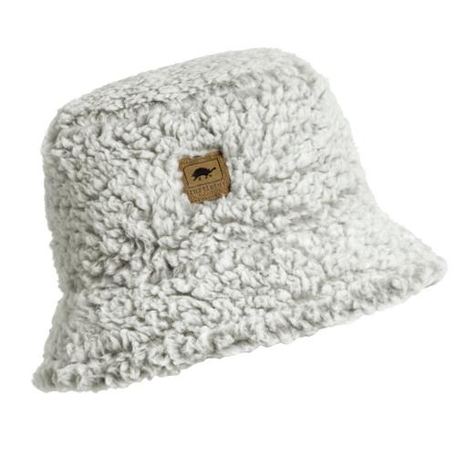 Turtle Fur Lush Hile Pile Fleece Stomp Bucket Hat Natural