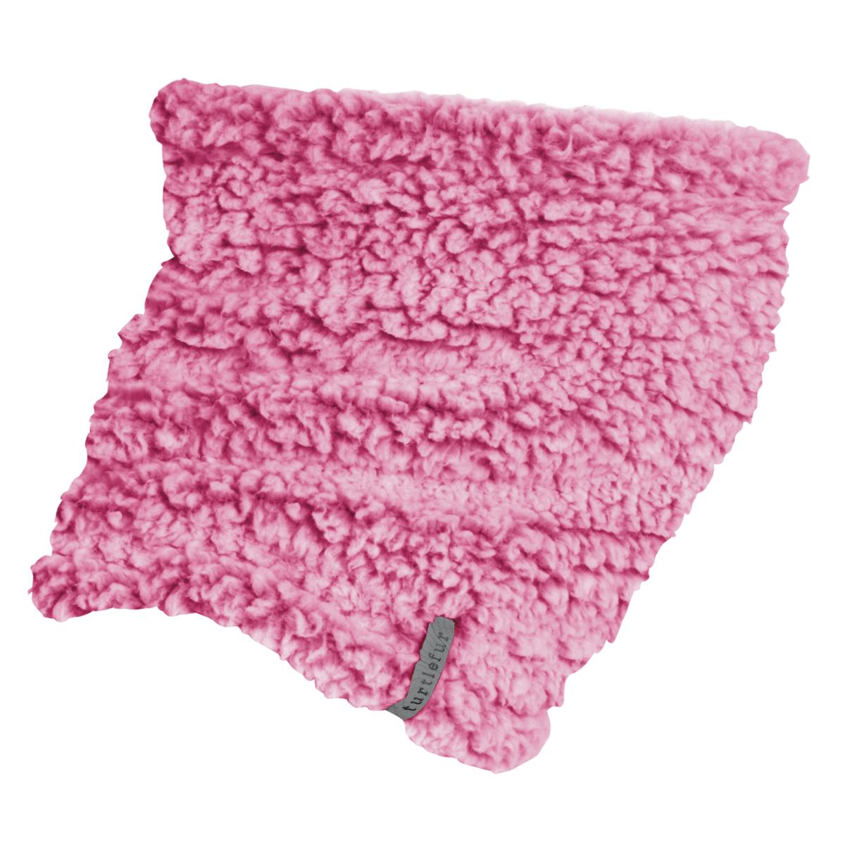 Turtle Fur Lush High Pile Fleece Neck Warmer Luscious Pink