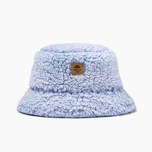 Turtle Fur Youth High Pile Fleece Stomp Bucket Hat Violet