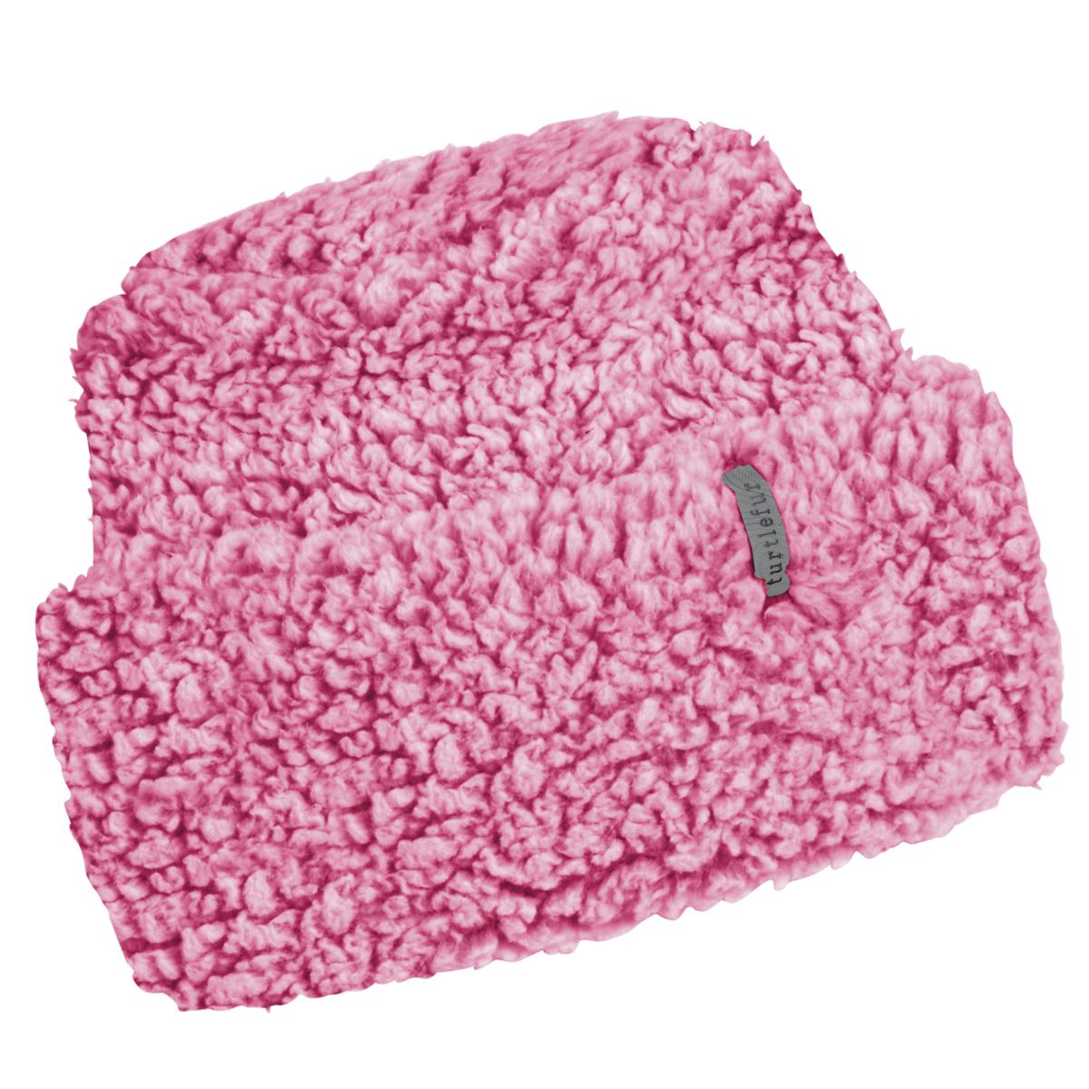 Turtle Fur Fuzzy Lush Fleece Tort Hat Luscious Pink