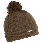 Turtle Fur Victoria Recycled Pom Winter Hat Brown
