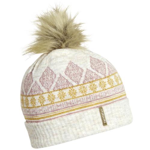 Turtle Fur Ellen Recycled Pom Winter Hat Oat