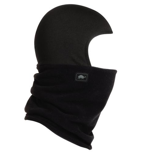 Turtle Fur Balaclava Micro Fur Fleece Shellaclava Black