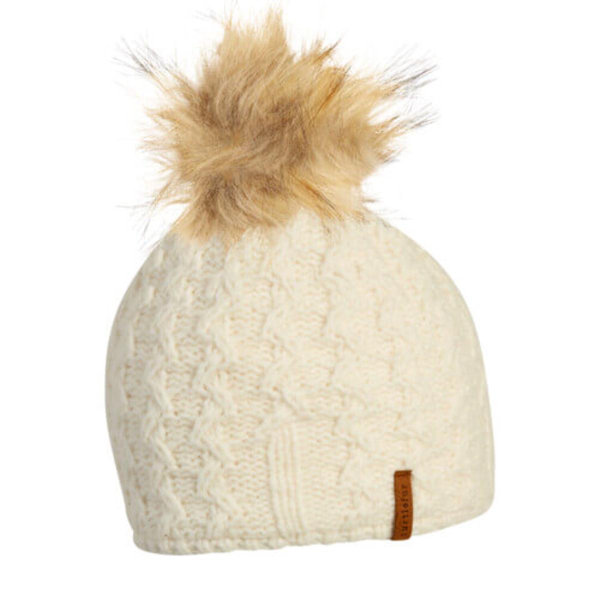 Turtle Fur Olivia Recycled Polyester Winter Hat White