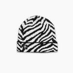 Turtle Fur Zebralicious Beanie Black